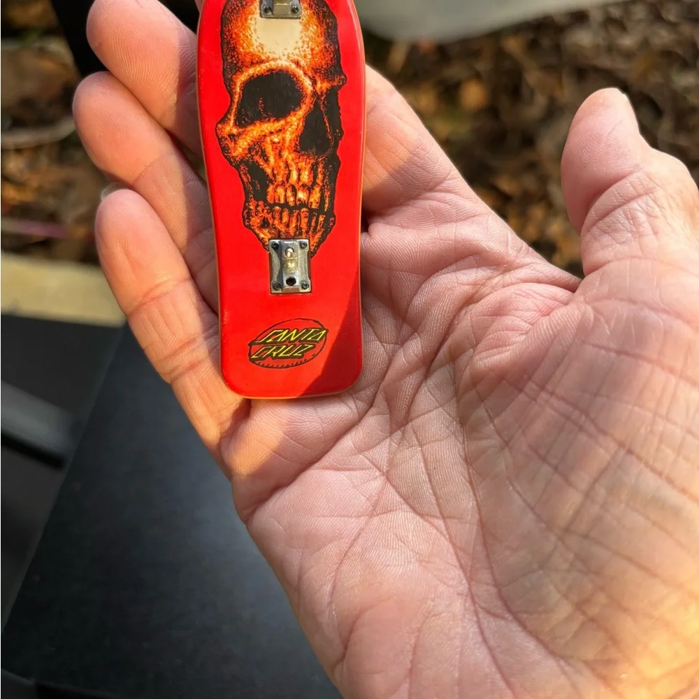 Tech Deck Vintage Santa Cruz Red Skill Fingerboard  Y2K